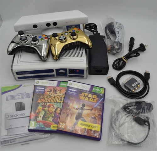 XBOX 360 - Slim - Kinect Star Wars Limited Edition - 320GB HDD - Konsol - SNR 539869214605 (B Grade) (Genbrug)